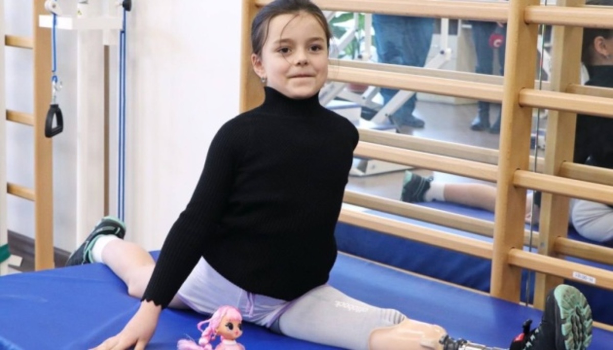 6-річна гімнастка