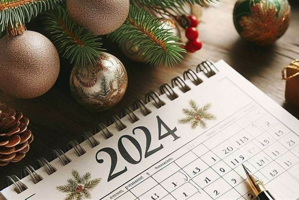Вихідні та свята в січні 2024: календар дат