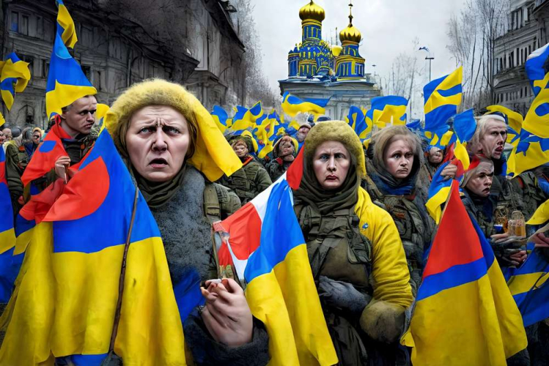 ШІ розповів і показав, що станеться в Росії після перемоги України (фото)