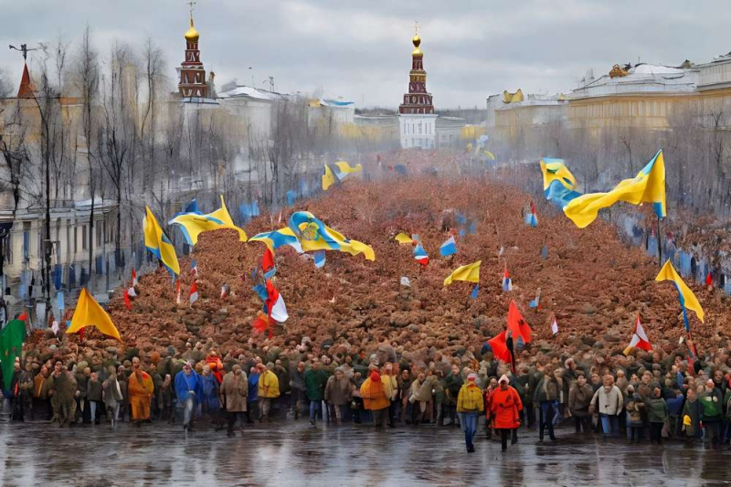 ШІ розповів і показав, що станеться в Росії після перемоги України (фото)