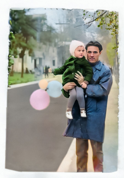 Якби старі фото стали кольоровими: Покров, 1970 рік – історія білої шапочки • Новини України